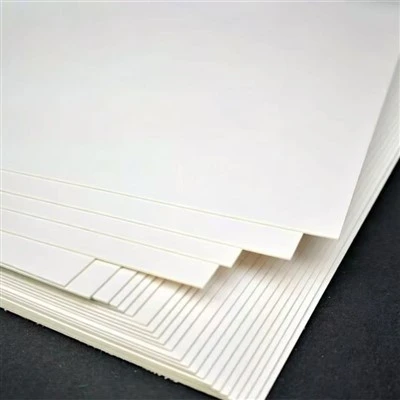 Duplexbord met witte achterkant